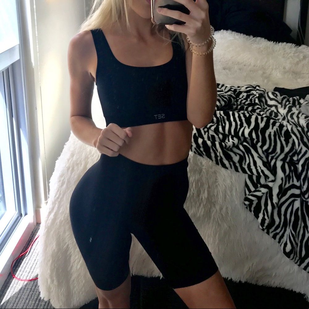 SET ACTIVE BIKER SHORTS ONYX!